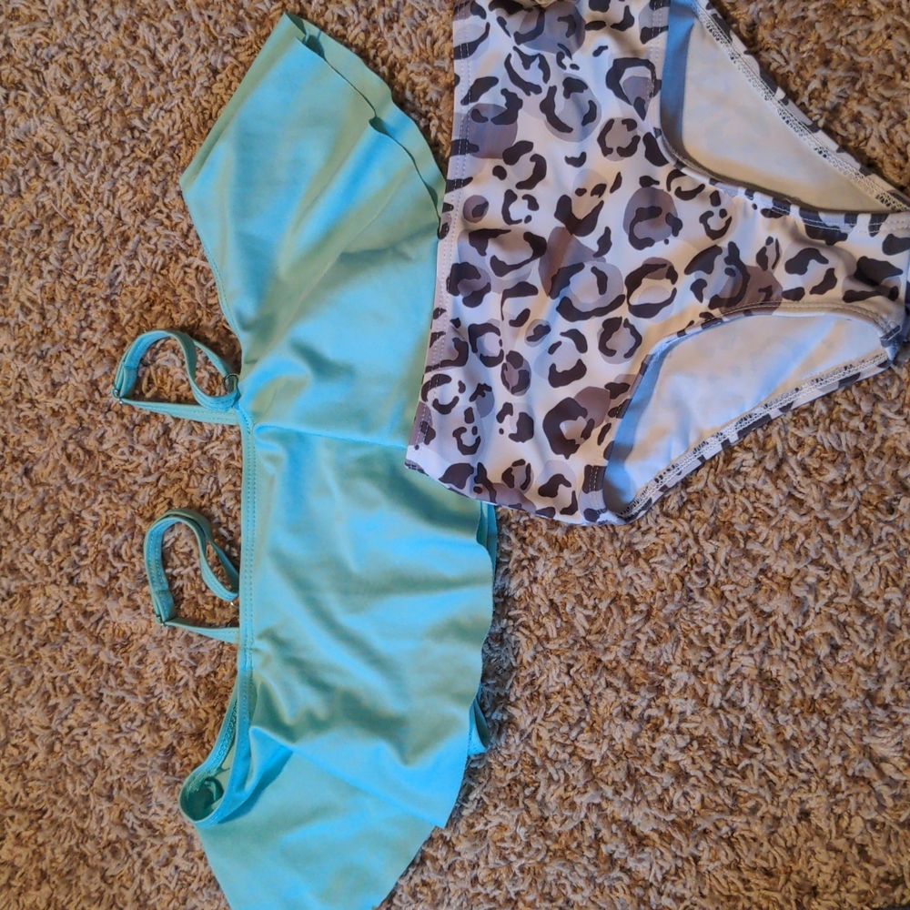 Sparkle in pink size 6 bathingsuit